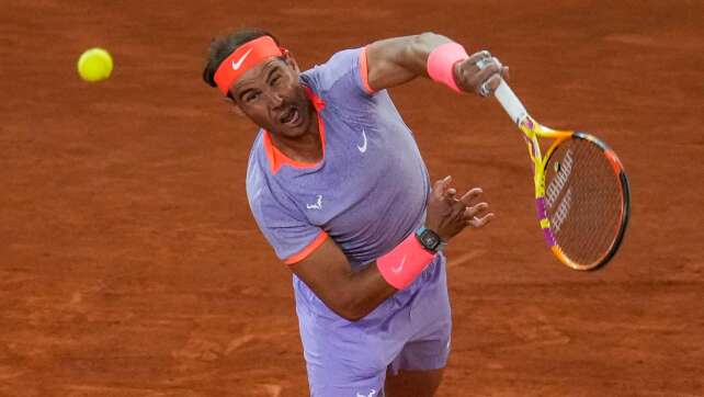 Rafael Nadal erreicht dritte Runde in Madrid